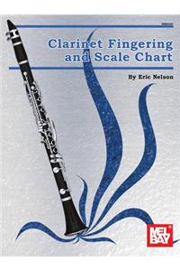 Mel Bay's Clarinet Fingering and Scale Chart