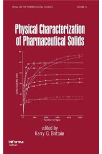 Physical Characterization of Pharmaceutical Solids