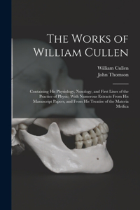Works of William Cullen