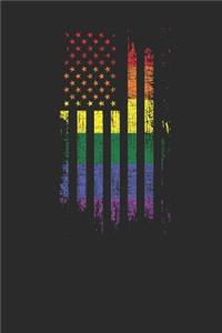 USA LGBT Flag