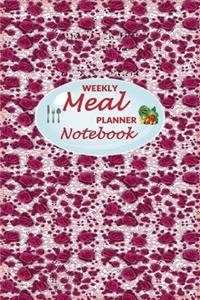 Weekly Meal Planner Notebook