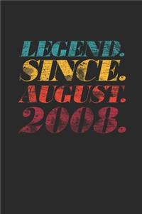 Legend Since August 2008