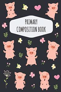 Pig Primary Composition Book