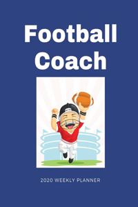 Football Coach 2020 Weekly Planner