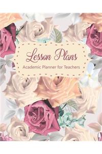 Lesson Plans Academic Planner for Teachers