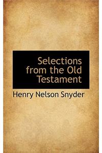 Selections from the Old Testament