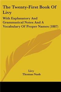 Twenty-First Book Of Livy