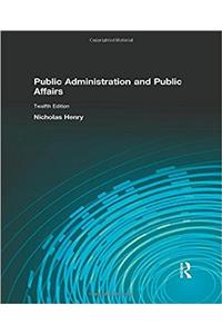 Public Administration and Public Affairs