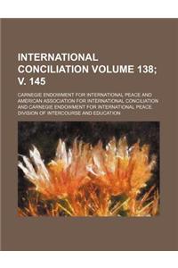 International Conciliation Volume 138; V. 145