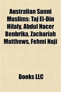 Australian Sunni Muslims