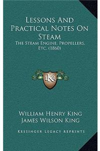 Lessons and Practical Notes on Steam