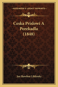 Ceska Prislowi A Porekadla (1848)