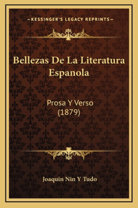 Bellezas De La Literatura Espanola
