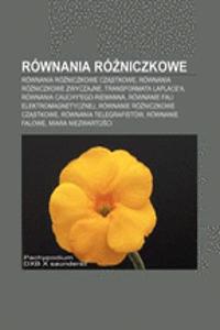 Rownania Ro Niczkowe