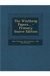 The Winthrop Papers...