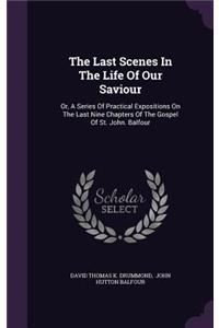 The Last Scenes in the Life of Our Saviour