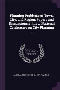 Planning Problems of Town, City, and Region