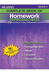 Milliken's Complete Book of Homework Reproducibles - Grade 5