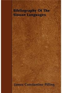 Bibliography Of The Siouan Languages