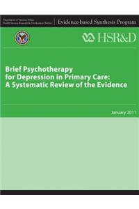 Brief Psychotherapy for Depression in Primary Care