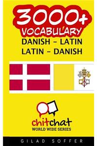 3000+ Danish - Latin Latin - Danish Vocabulary