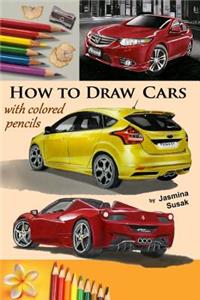 How to Draw Cars with Colored Pencils