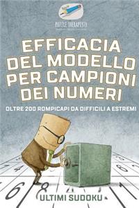 Efficacia del modello per campioni dei numeri Ultimi Sudoku Oltre 200 rompicapi da difficili a estremi
