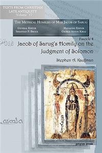 Jacob of Sarug’s Homily on the Judgment of Solomon