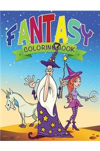 Fantasy Coloring Book for Kids