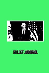 Bullet Journal Obama Illustration