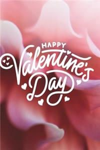 Cute Happy Valentine's Day Valentine's Gift (Notebooks and Journals)