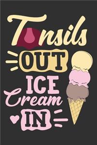 Tonsils Out Ice Cream In