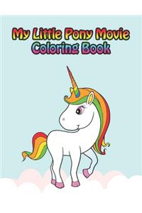 my little pony movie coloring book