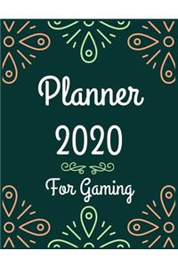 Planner 2020 for gaming