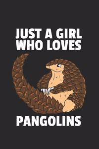 Pangolin Schuppentier Notizbuch