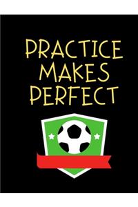 Practice Makes Perfect Soccer Coaching Journal