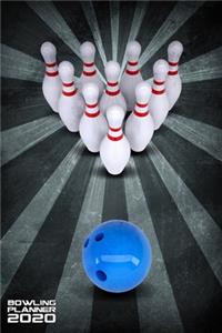 Bowling Planner 2020 Monthly & Weekly Notebook Organizer