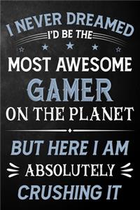 I Never Dreamed I'd Be The Most Awesome Gamer On The Planet But Here I Am Absolutely Crushing It