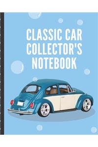 Classic Car Collector's Notebook