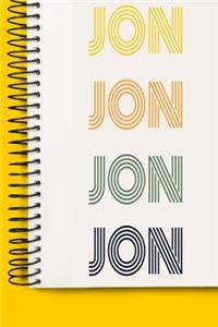 Name JON A beautiful personalized
