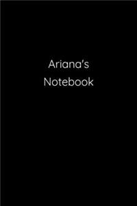 Ariana's Notebook