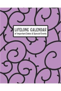 Lifelong Calendar of Important Dates & Special Events
