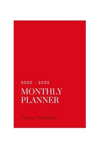 Monthly Planner 2020 - 2022