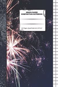 Graph Paper Composition Notebook
