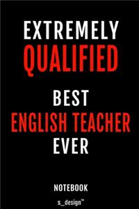 Notebook for English Teachers / English Teacher