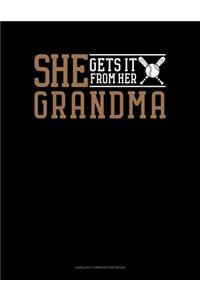 She Gets It From Her Grandma (Softball)