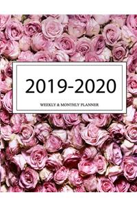 2019 - 2020 Weekly and Monthly Planner