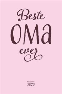 Beste Oma ever Kalender 2020