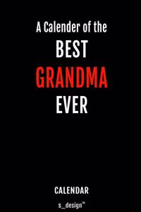 Calendar for Grandmas / Grandma
