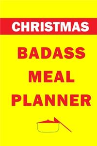 Christmas Badass Meal Planner